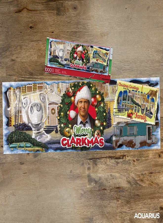 AQUARIUS National Lampoon's Christmas Vacation Puzzle (1000 Piece Jigsaw Puzzle) - Glare Free - Precision Fit - Virtually No Puzzle Dust - Officially Licensed Merchandise - 12 x 36 Inches - Image 3
